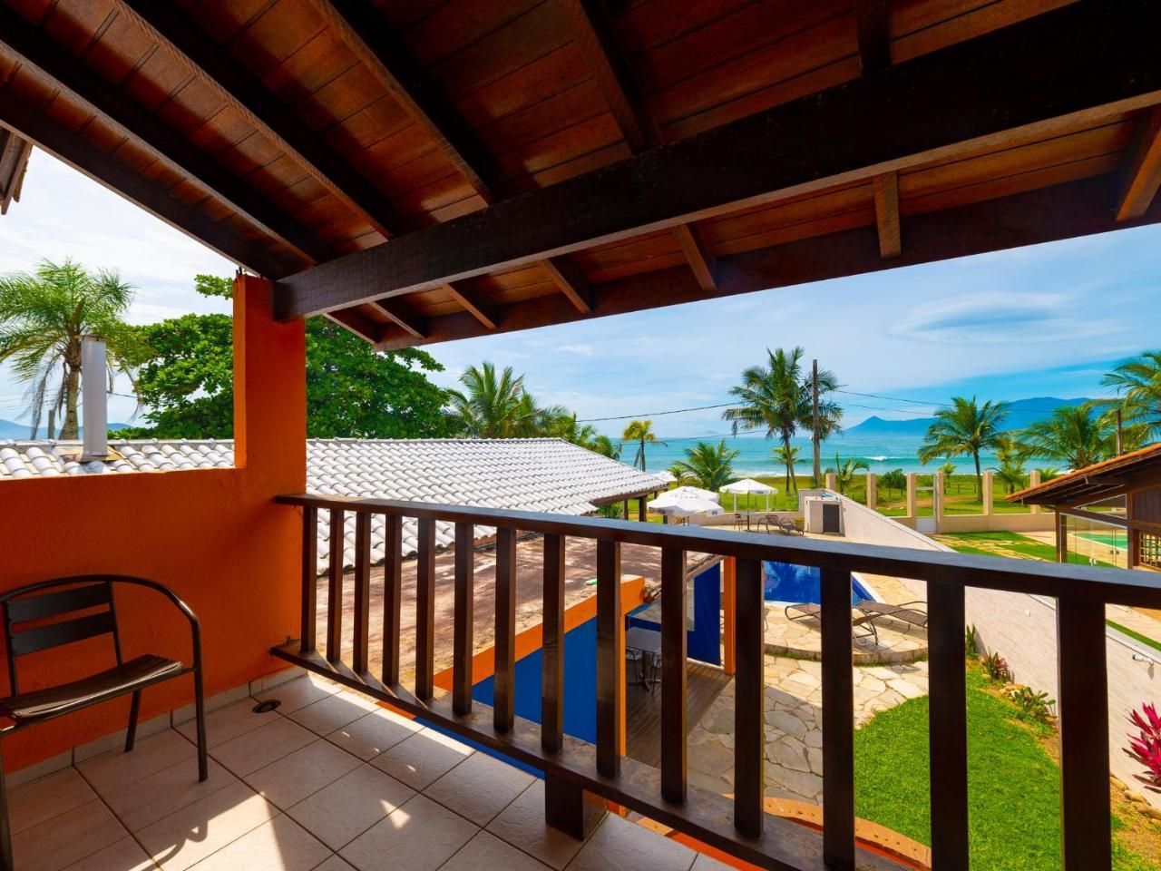 Pousada Pé Na Areia Caraguatatuba Exterior foto