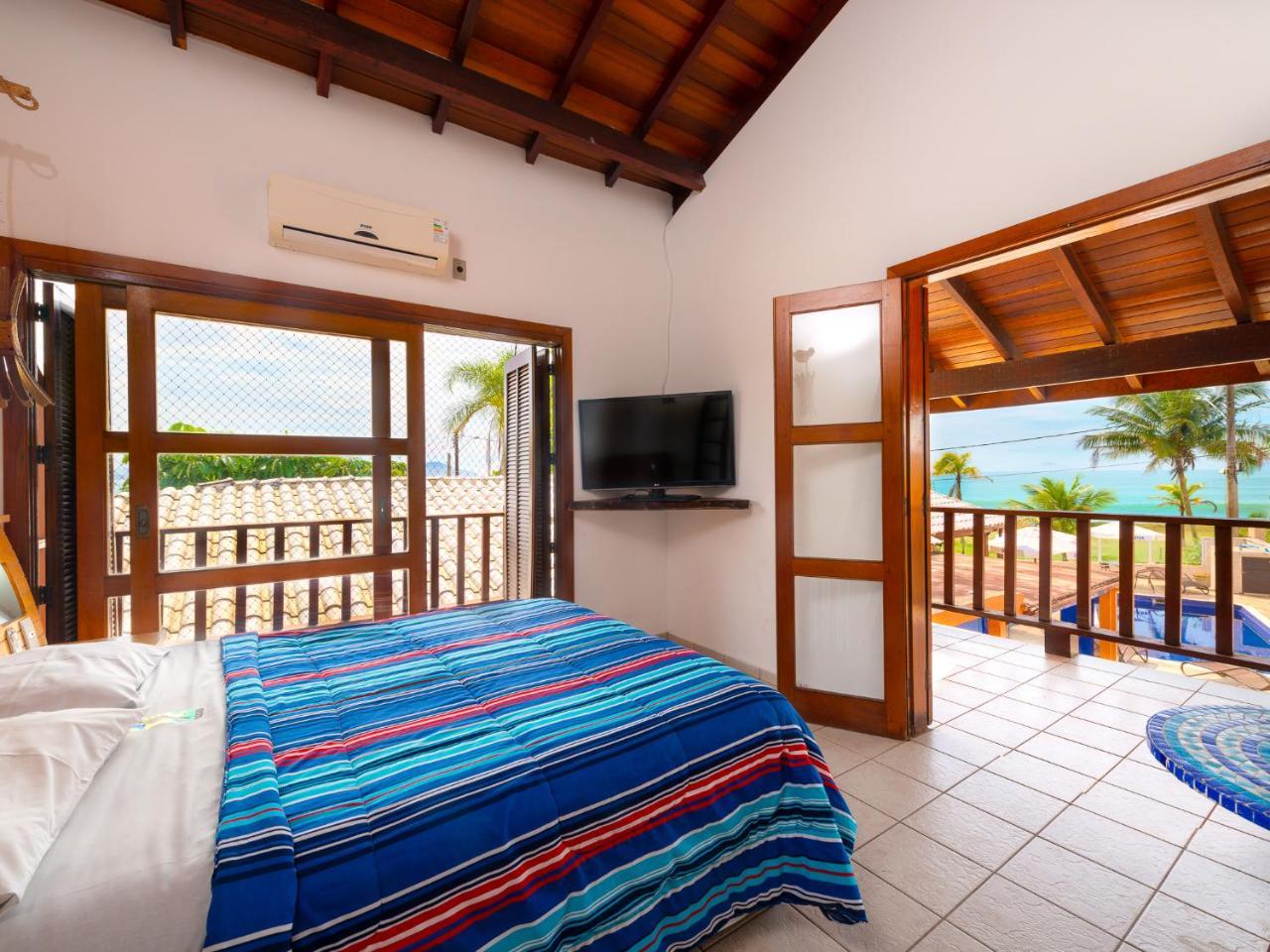 Pousada Pé Na Areia Caraguatatuba Exterior foto