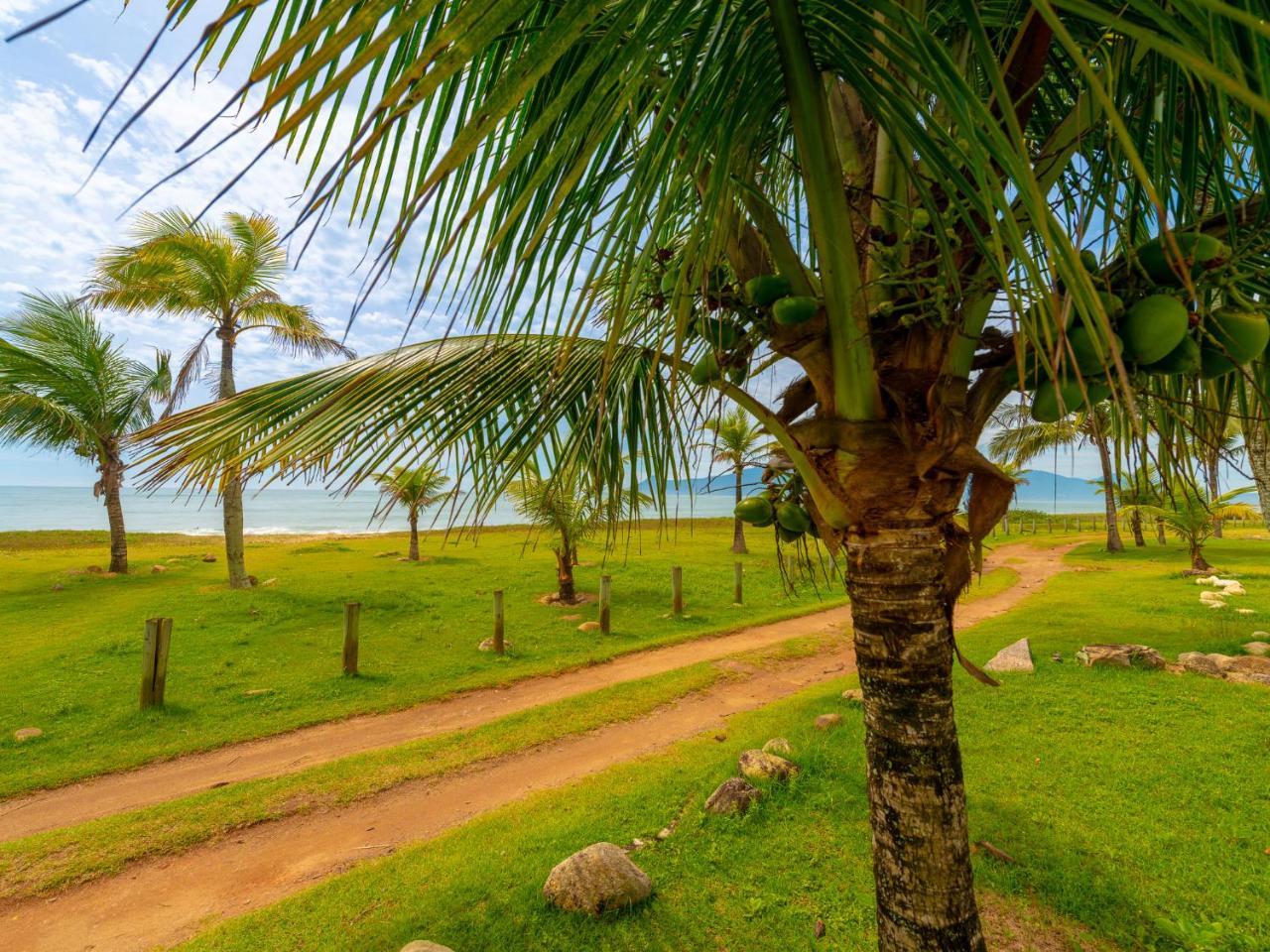 Pousada Pé Na Areia Caraguatatuba Exterior foto