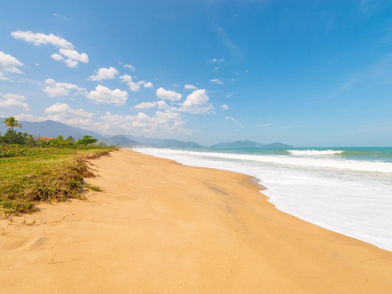 Pousada Pé Na Areia Caraguatatuba Exterior foto