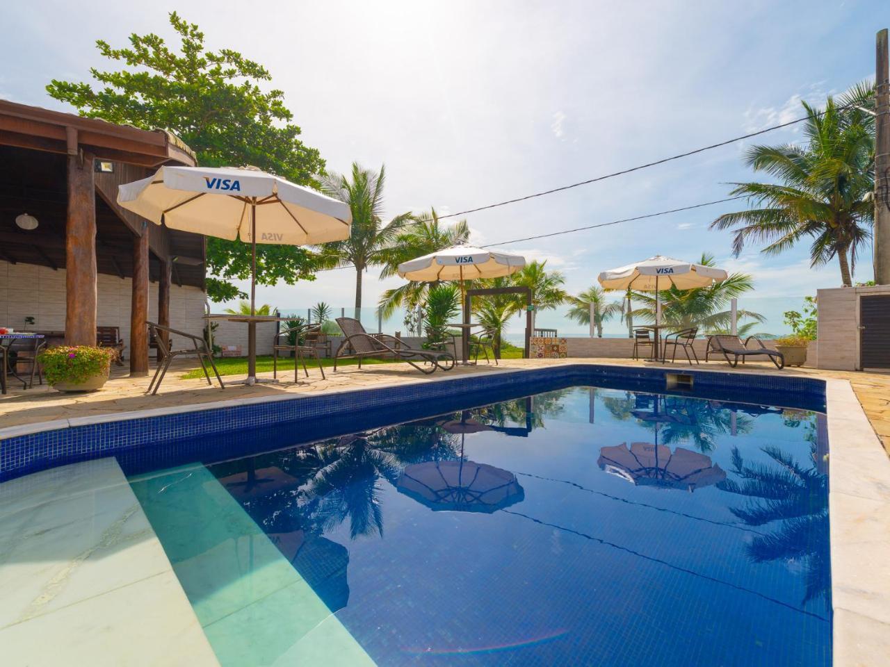 Pousada Pé Na Areia Caraguatatuba Exterior foto