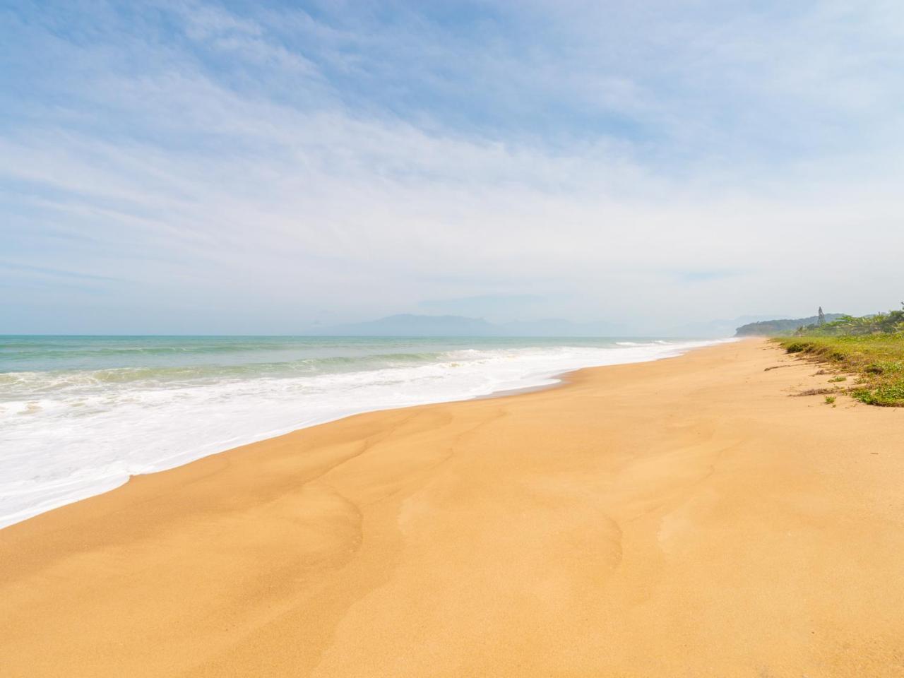 Pousada Pé Na Areia Caraguatatuba Exterior foto
