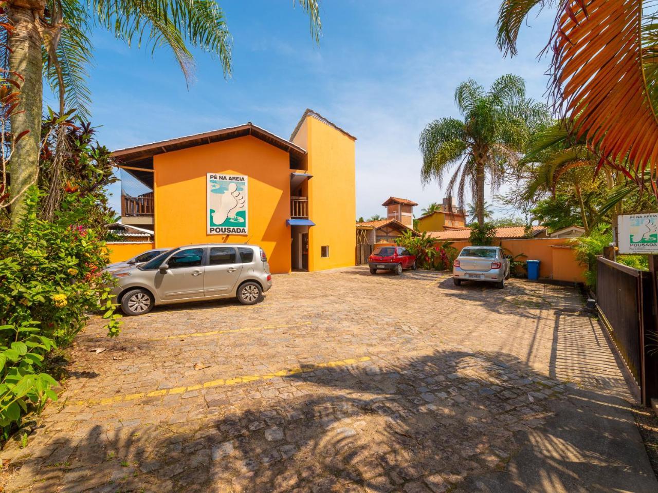 Pousada Pé Na Areia Caraguatatuba Exterior foto